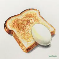 トースト&ゆで卵
