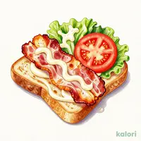 Smoked Bacon B.L.T. Sandwich (with Salad)