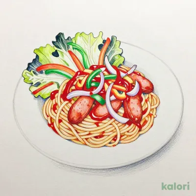 Special Napolitan Pasta (with Salad)