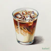 アイスカフェインレスミルクコーヒー
