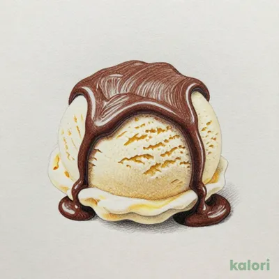 チョコクリーム&バニラアイス