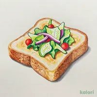 Toast and Mini Salad