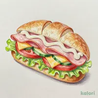 ハムチーズ野菜
