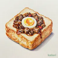 半熟卵ビーフシチュー