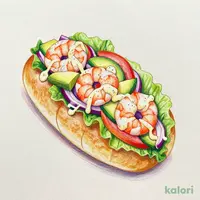 海老とアボカドポテト