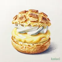 ジャンボシュークリーム（ホイップ＆カスタード）