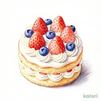 Strawberry Shortcake Decoration (Size 4)