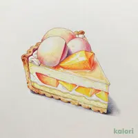 桃涼みタルト（マンゴー＆白桃）