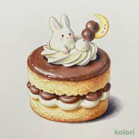 まんまる月うさぎ
