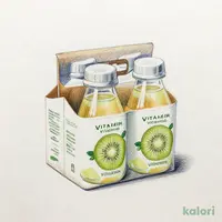 【お取り寄せ】１日分のビタミン　キウイ味　１２０ｍｌ×６本