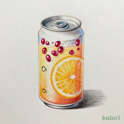 POMEGRANATE & ORANGE SPARKLING JUICE