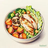 AUTUMN MUSHROOM & MAPLE CHICKEN × SWEET POTATO