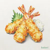 えびの天ぷら盛り
