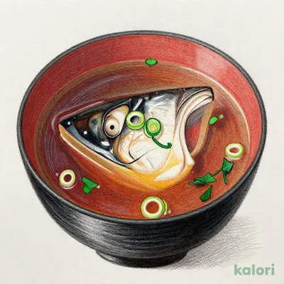 魚アラの赤だし