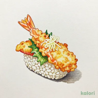 Shrimp Tempura Sushi