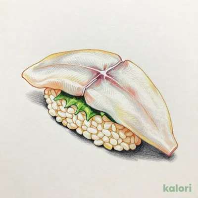 Flounder Fin Sushi