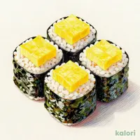 Pickled Vegetable Sushi Roll