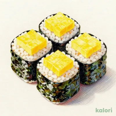 Pickled Vegetable Sushi Roll