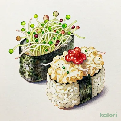 Daikon Sprout Sushi