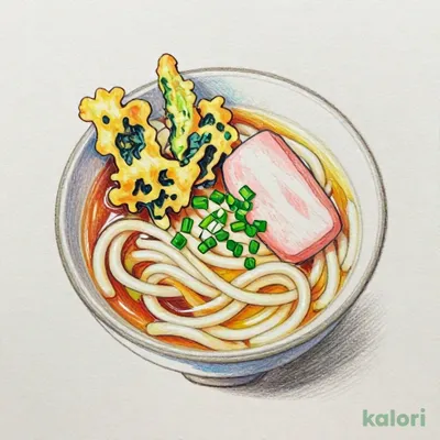 Mixed Vegetable Tempura Udon