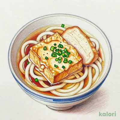 Sweet Fried Tofu Udon