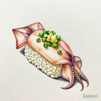 Squid Tentacle Sushi