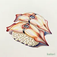 Japanese Flying Squid Sushi