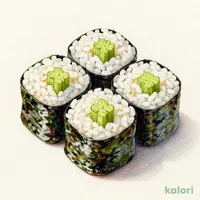 Namida Maki (Wasabi-Filled Sushi Roll)