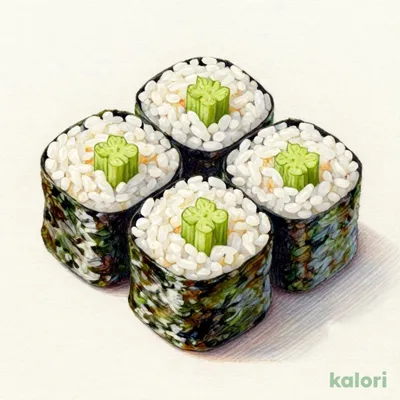 Namida Maki (Wasabi-Filled Sushi Roll)