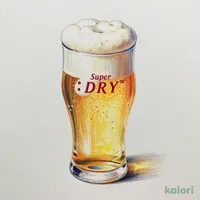 Asahi Super Dry Beer (Glass)