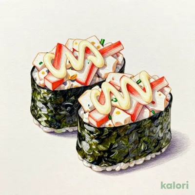 Seafood Salad Gunkan Sushi