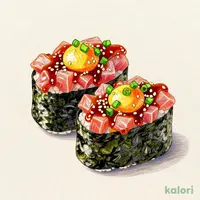 大人のまぐろユッケ