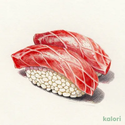 Bluefin Tuna Medium Fatty Tuna Nigiri