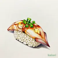 Seared Squid Tentacle Nigiri