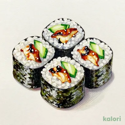 Anago Cucumber Roll