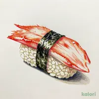 Red Snow Crab Sushi