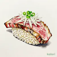 黒毛和牛焼しゃぶ【一貫】