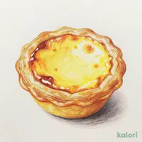 大きなエッグタルト