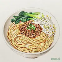 花椒香る汁なし担々麺