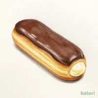 クリームたっぷりエクレア（ホイップ＆カスタード）