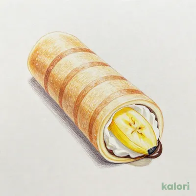 まるごと１本バナナクレープ