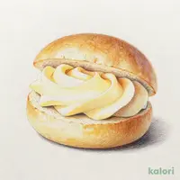 クリームを味わうたっぷりクリームパン