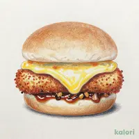 グラタンコロッケバーガー
