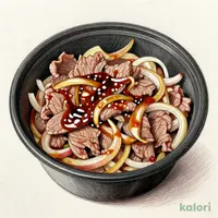 旨みたっぷりつゆだく牛丼