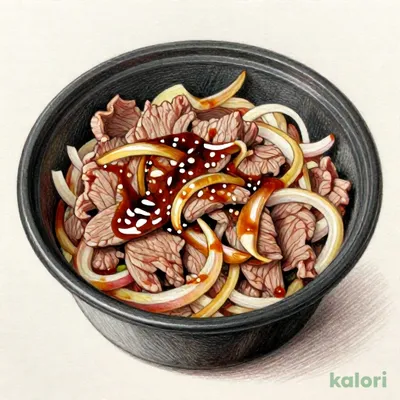 旨みたっぷりつゆだく牛丼