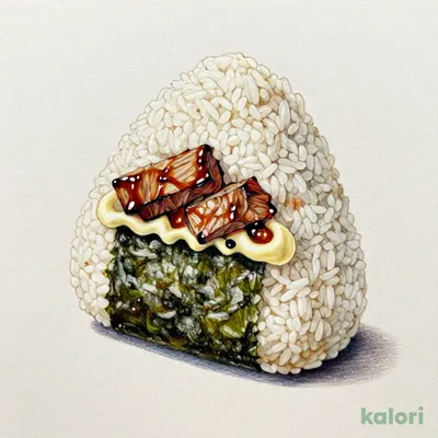 大きなおむすび　炭火焼牛カルビマヨネーズ