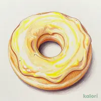 ＢＩＧリングレモンチョコドーナツ