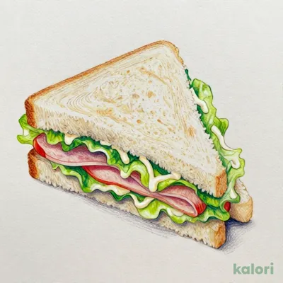 レタスハムサンド