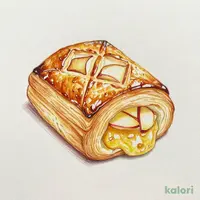 ずっしりりんごカスタードデニッシュ