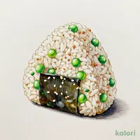 豆ごはんおにぎり